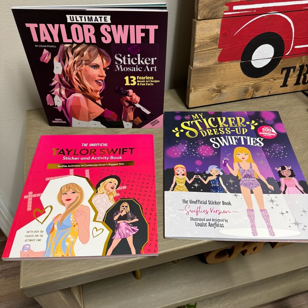 NEW Taylor Swift Activity Books